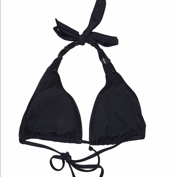 Black Bathing Suit Top - Picture 2 of 2